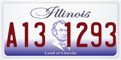 IL license plate A131293