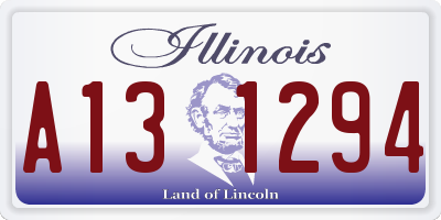 IL license plate A131294