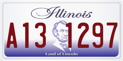 IL license plate A131297
