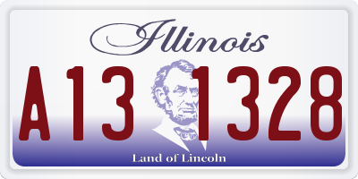 IL license plate A131328