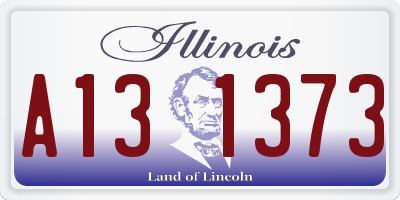 IL license plate A131373