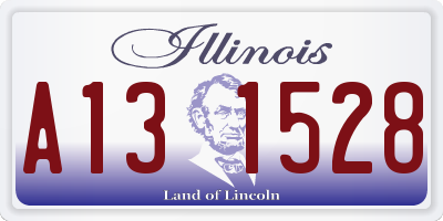 IL license plate A131528