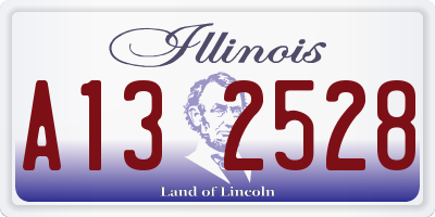 IL license plate A132528