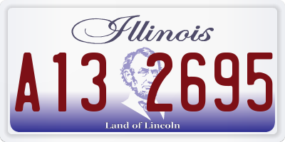 IL license plate A132695