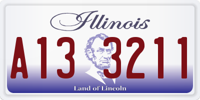 IL license plate A133211