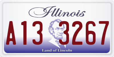 IL license plate A133267