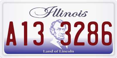IL license plate A133286