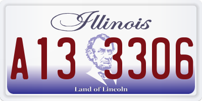 IL license plate A133306