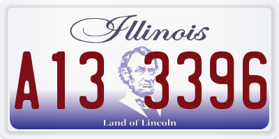 IL license plate A133396