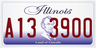 IL license plate A133900