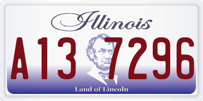 IL license plate A137296