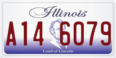IL license plate A146079