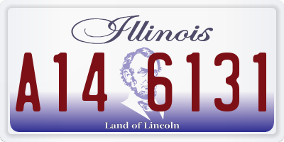 IL license plate A146131