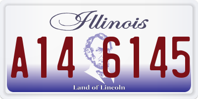 IL license plate A146145