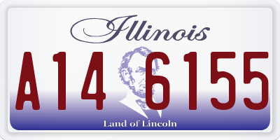 IL license plate A146155