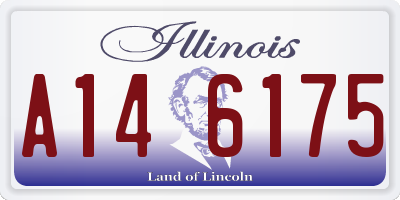 IL license plate A146175