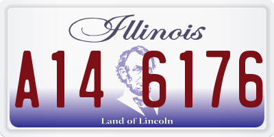 IL license plate A146176