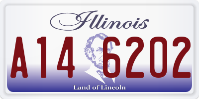 IL license plate A146202