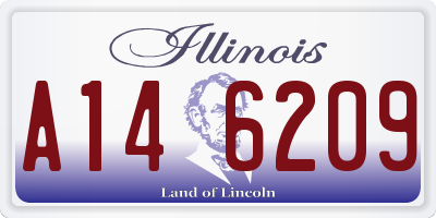IL license plate A146209