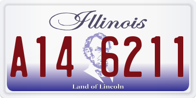 IL license plate A146211