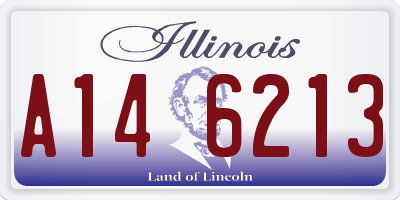 IL license plate A146213