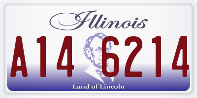 IL license plate A146214