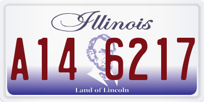 IL license plate A146217