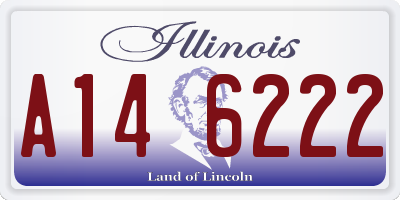 IL license plate A146222