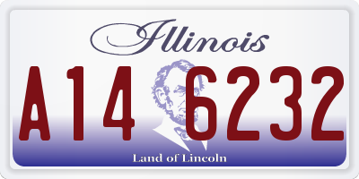 IL license plate A146232