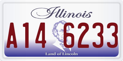IL license plate A146233