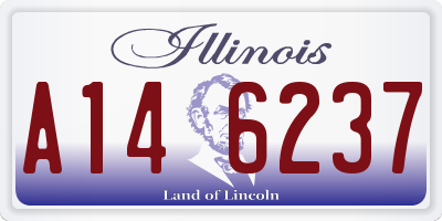 IL license plate A146237