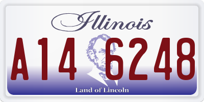 IL license plate A146248