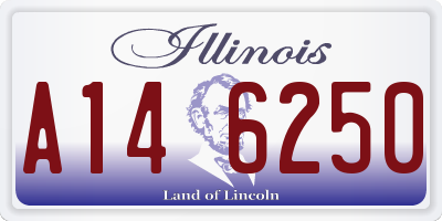 IL license plate A146250