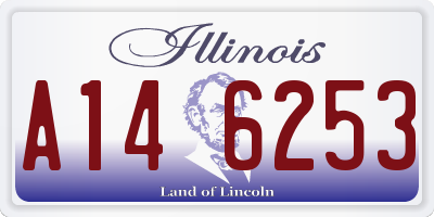 IL license plate A146253