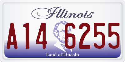 IL license plate A146255