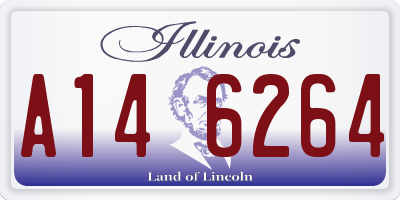 IL license plate A146264