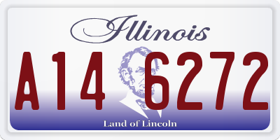 IL license plate A146272