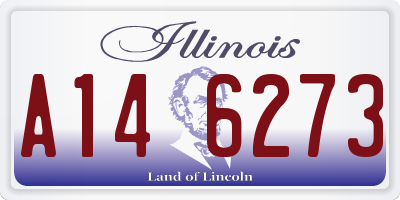 IL license plate A146273