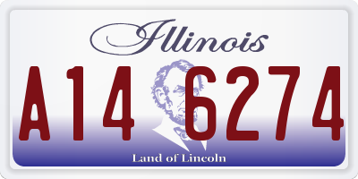 IL license plate A146274