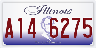 IL license plate A146275