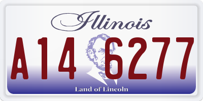 IL license plate A146277