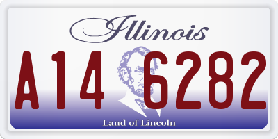 IL license plate A146282
