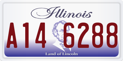 IL license plate A146288