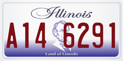 IL license plate A146291