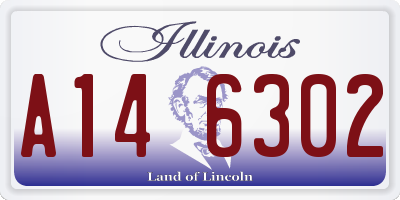 IL license plate A146302