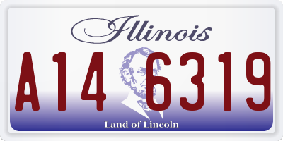 IL license plate A146319