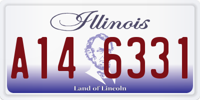IL license plate A146331