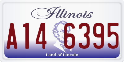IL license plate A146395