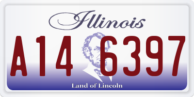 IL license plate A146397