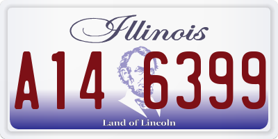 IL license plate A146399